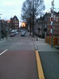 Het bruggetje over de Schinkel.
Het bruggetje over de Schinkel.